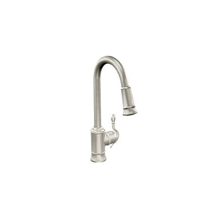 Moen Spot Resist Stainless One-Handle Pulldown Kitchen Faucet 7615SRS